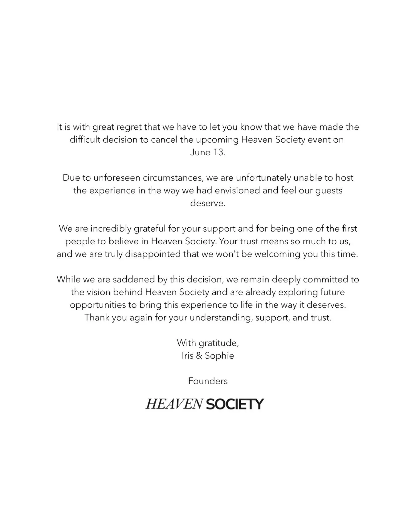 Announcement 🌙