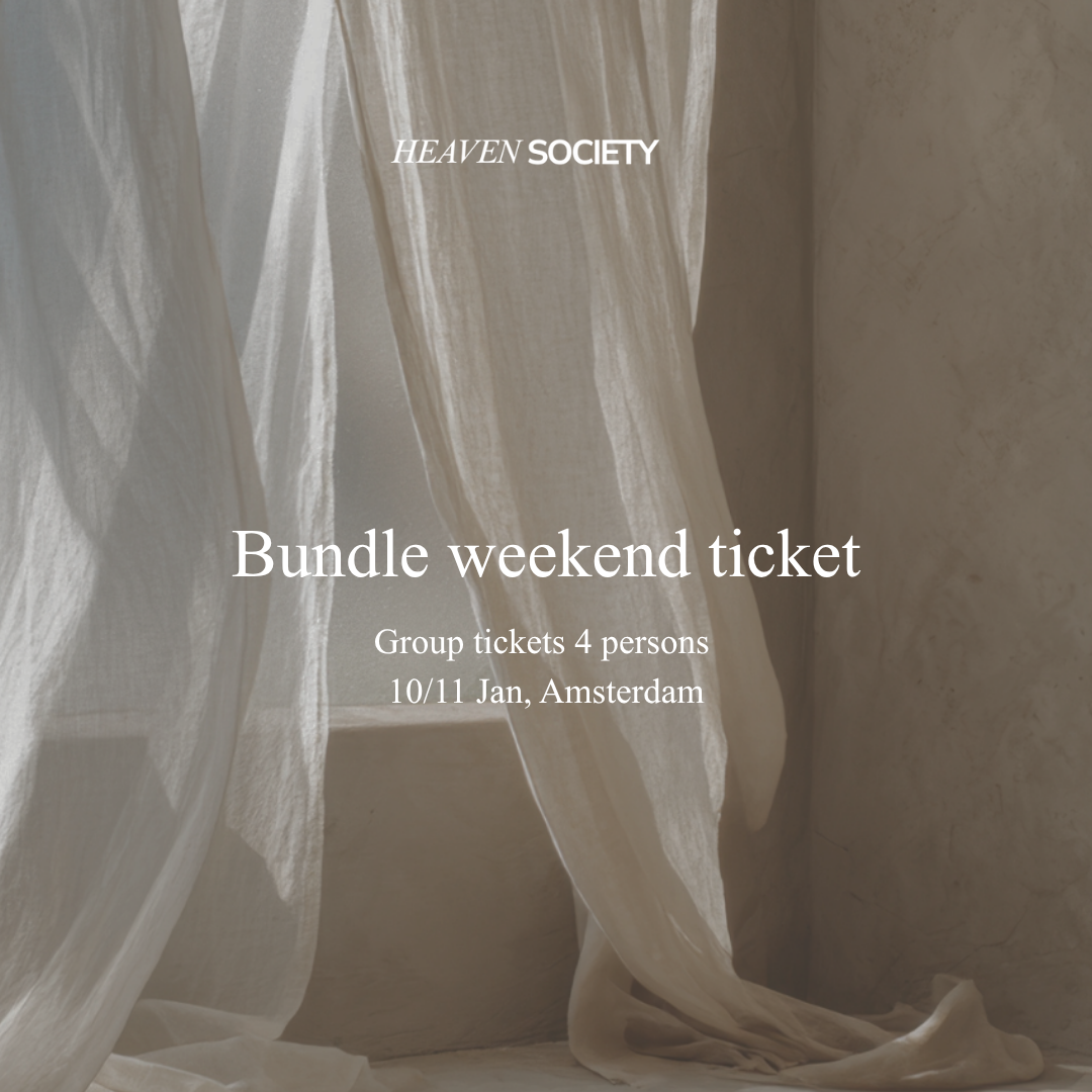 Bundle weekend ticket (4 personen)