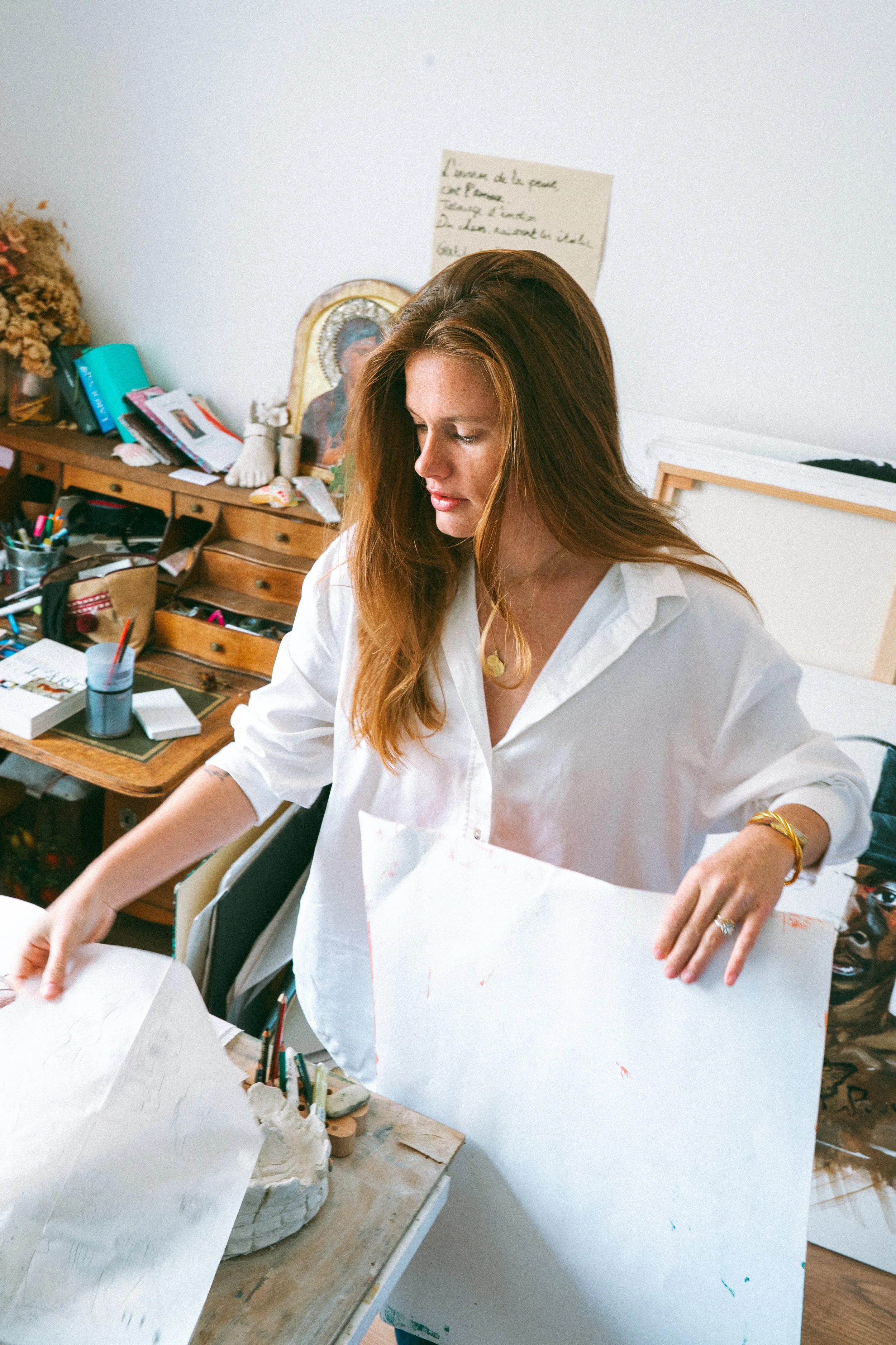 Blanche Coupey - Portrait Artiste by Pia Boggio