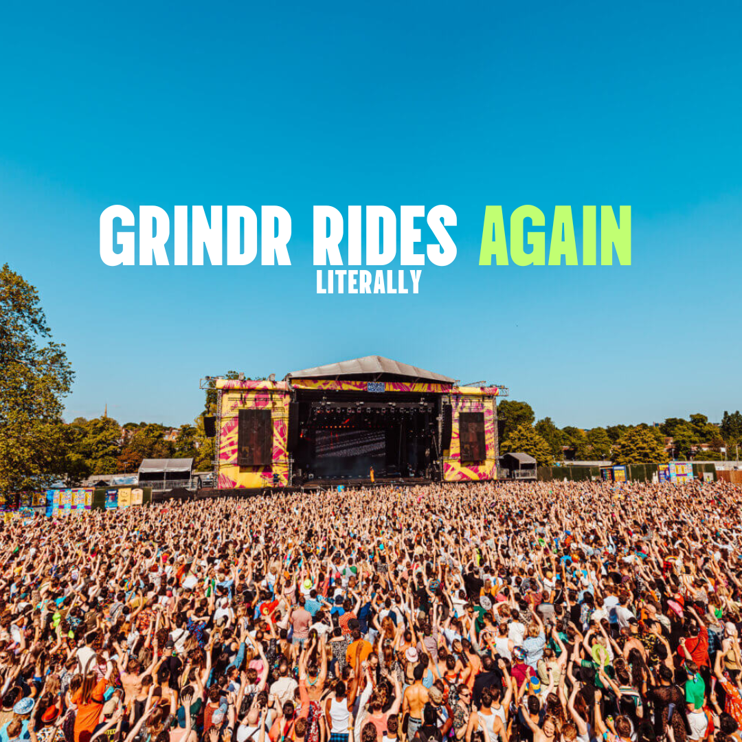 Grindr Rides Again (literally)