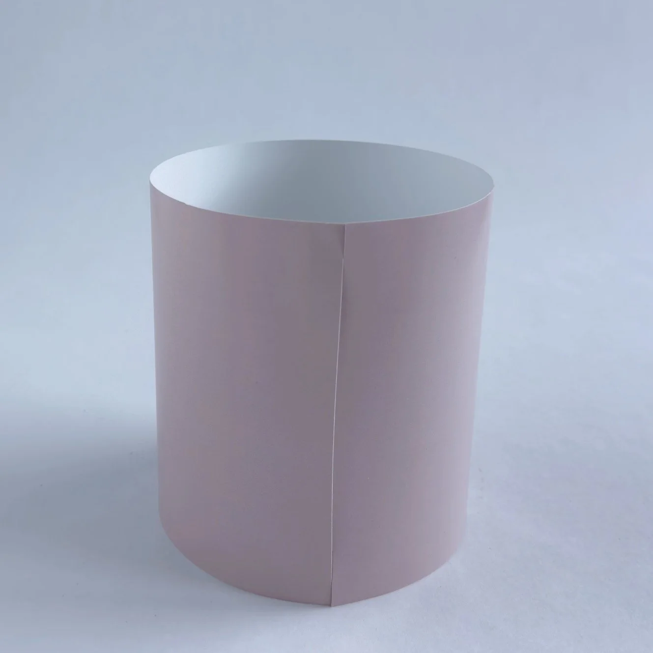 Bare Pot Small Pink Clay Back Seam View.jpg