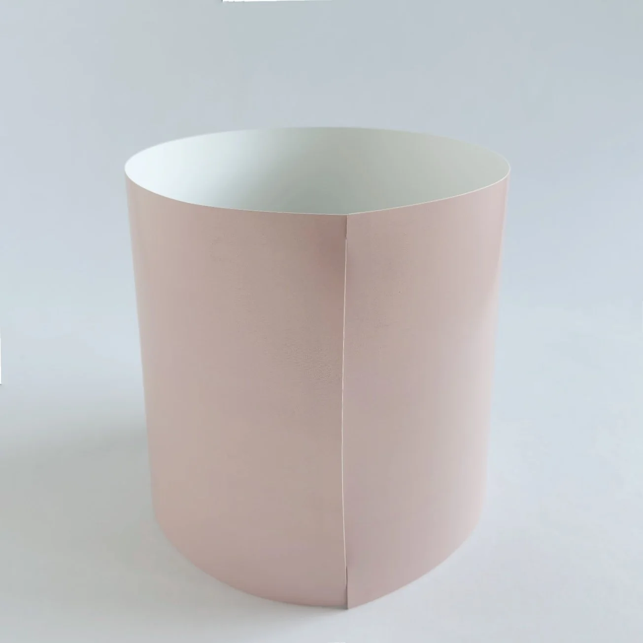 Bare Pot Large Pink Clay Back Seam View.jpg