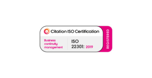 Citation ISO Certification 22301 Logo