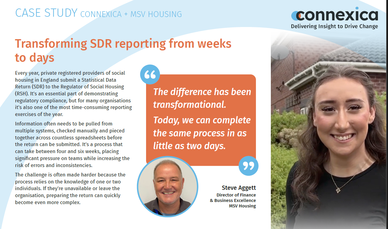 Transforming SDR reporting from weeks to days
