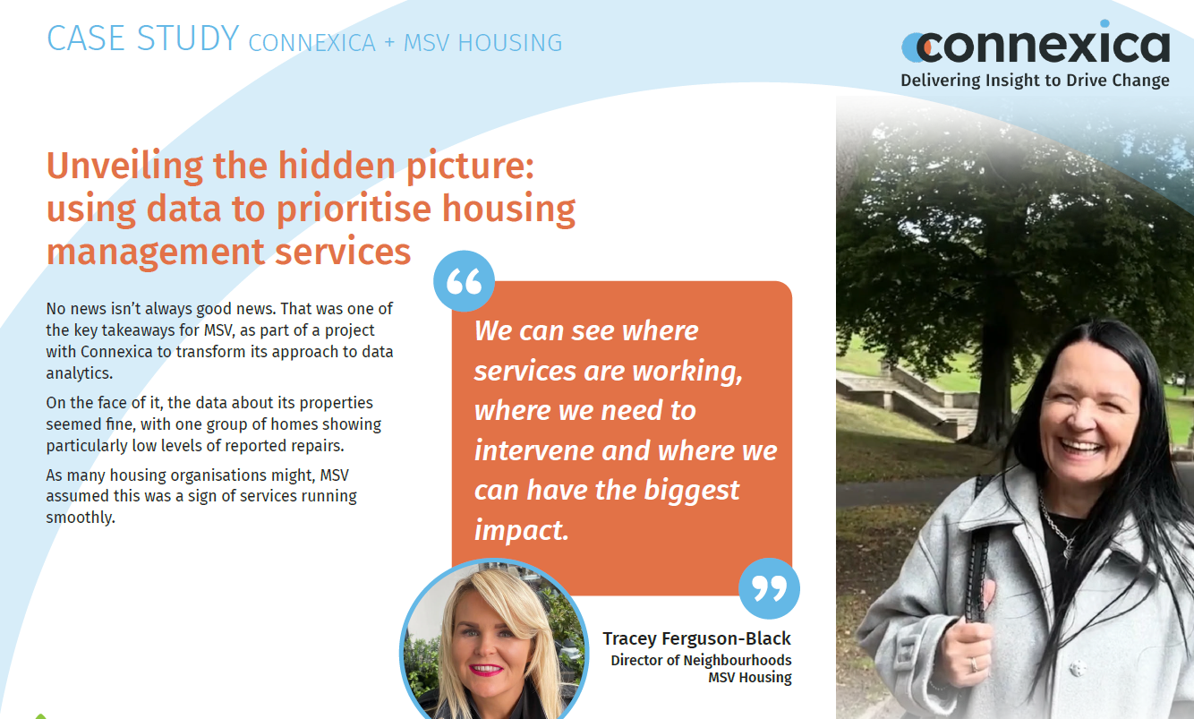 Unveiling the hidden picture: using data to prioritse housing management services