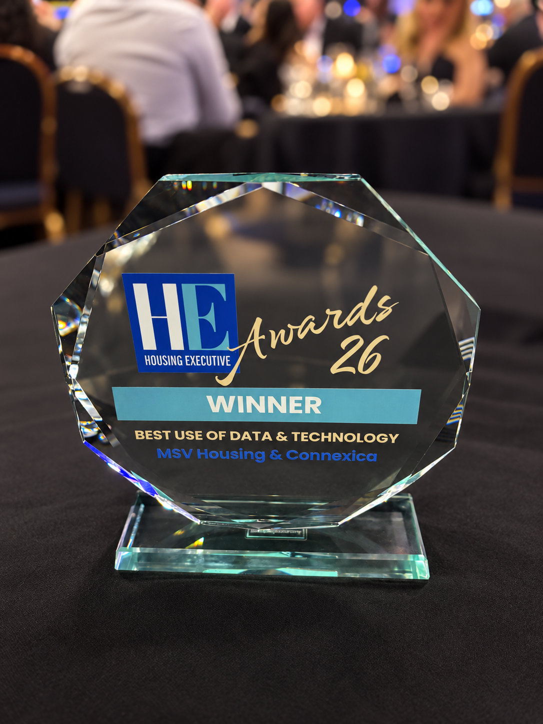 Connexica and MSV Housing Win Best Use of Data &amp; Technology at the Housing Executive Awards