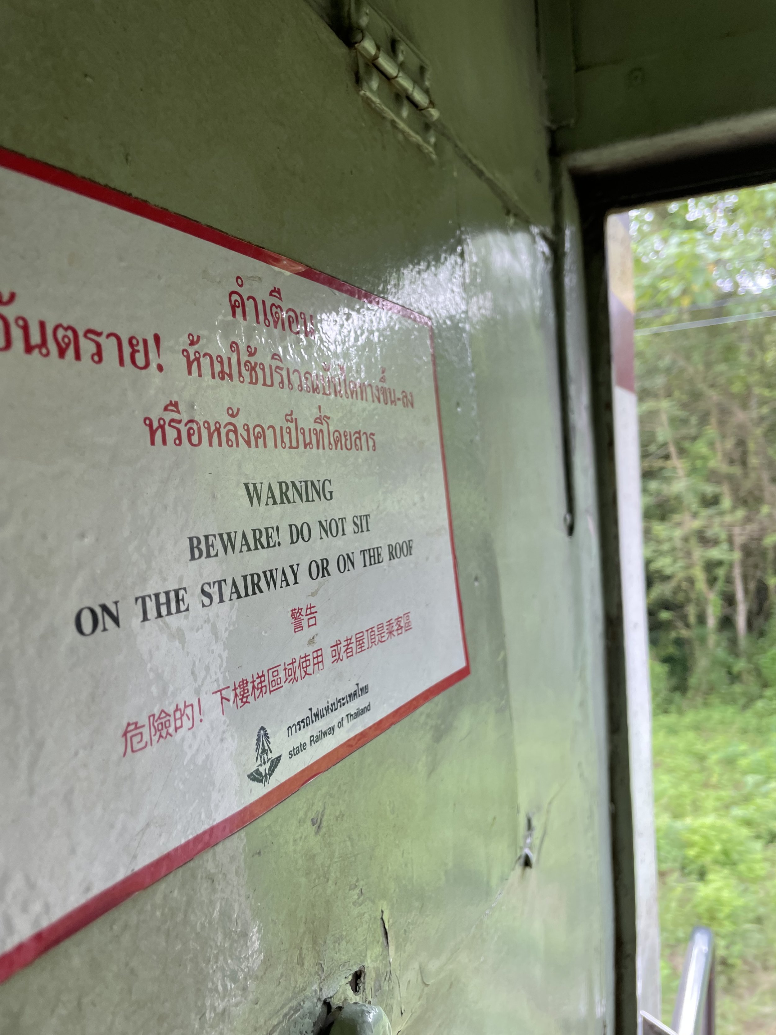 I _was_ looking forward to sitting on the roof…