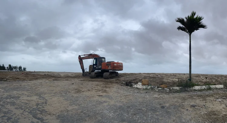 Post-Typhoon Kalmaegi Beach