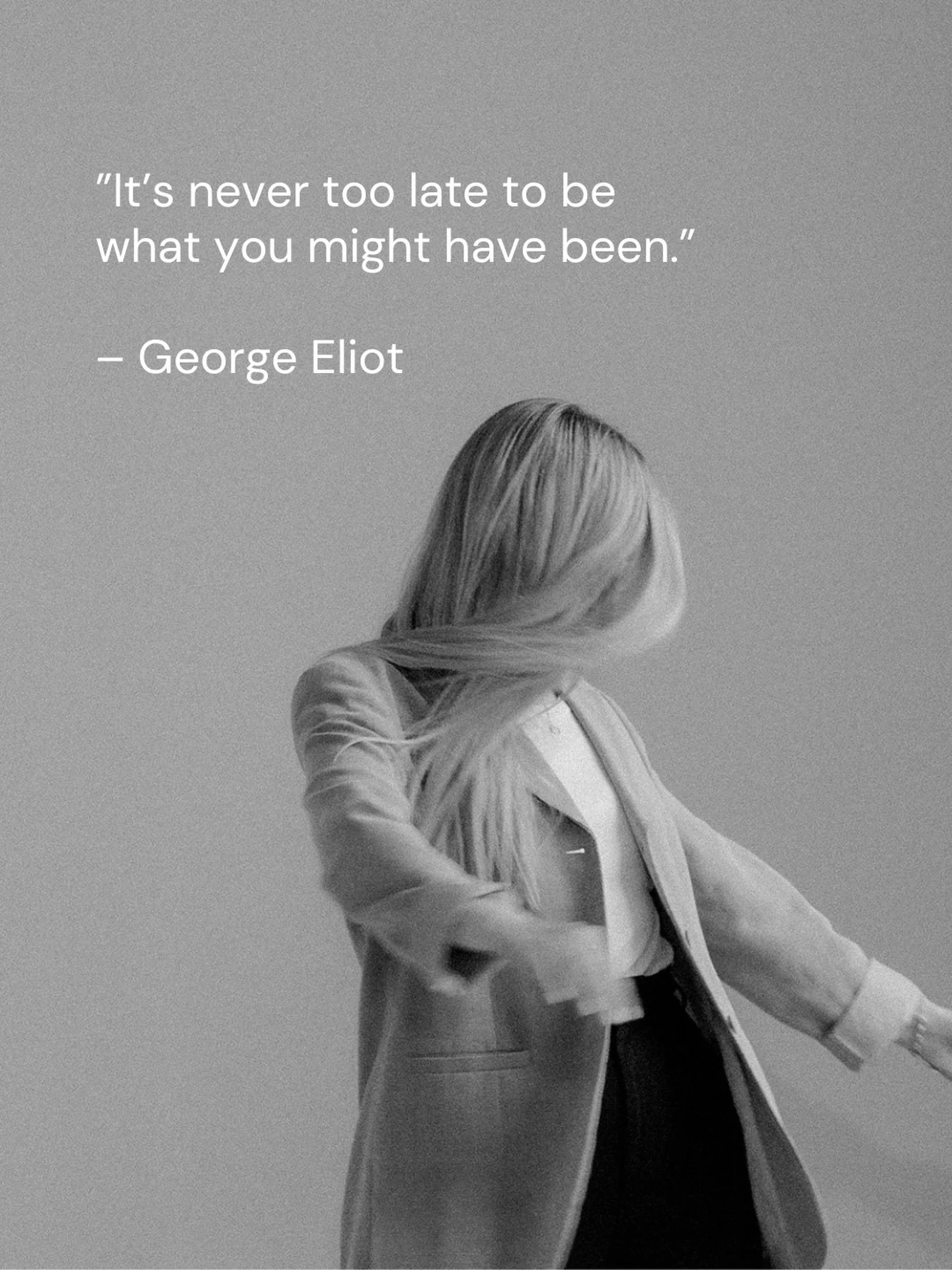 Rakastan t&auml;t&auml; lainausta! Sen inspiroimana pieni kannustuspuhe t&auml;h&auml;n p&auml;iv&auml;&auml;n 🫶🏼

Muistathan, ettei oo liian my&ouml;h&auml;ist&auml; muuttaa el&auml;m&auml;n suuntaa, jos sit&auml; toivot. Jokanen p&auml;iv&auml; o