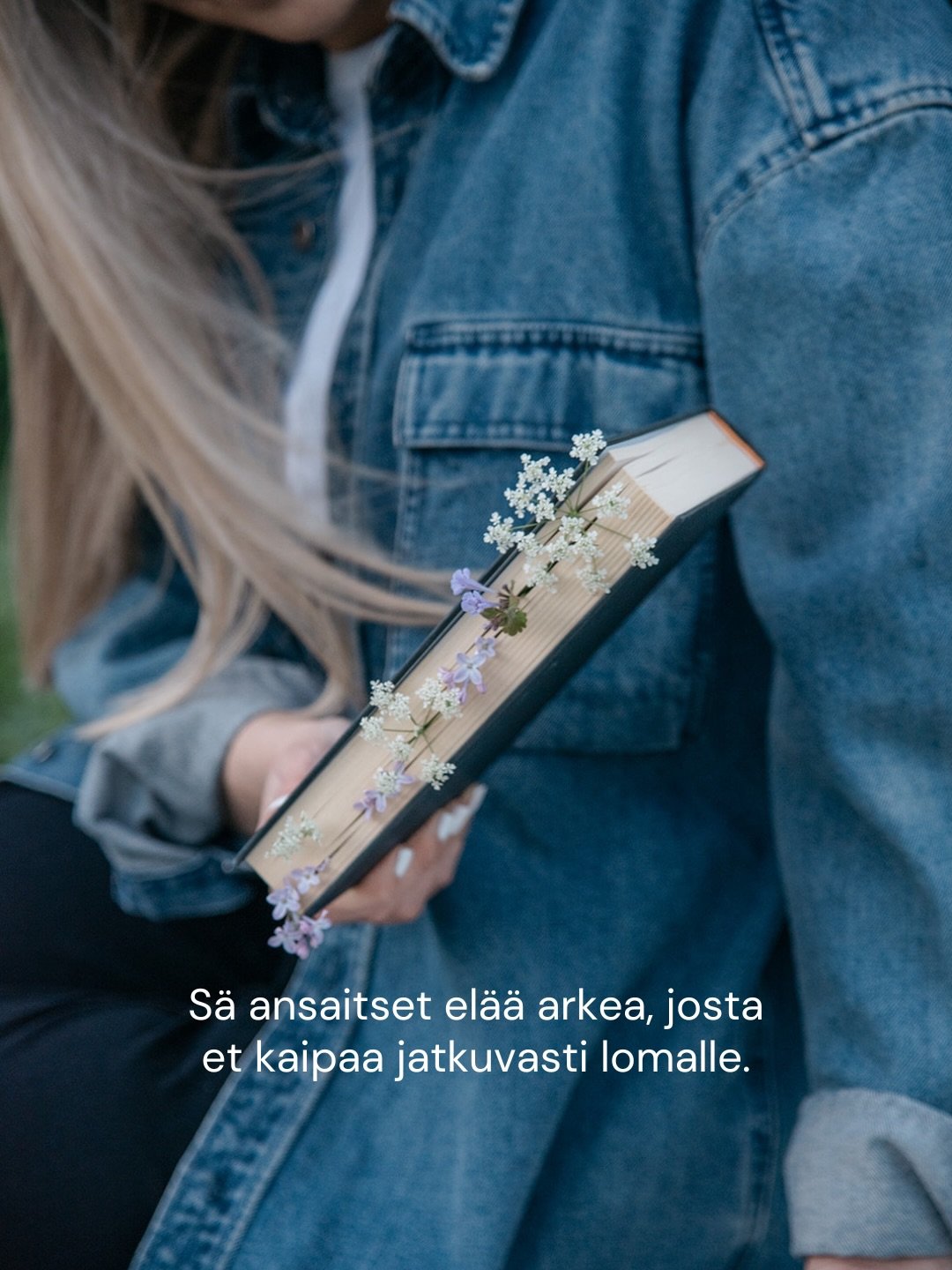Tulin vaan sanomaan, ett&auml;... 👉🏼

Jos joku n&auml;ist&auml; osui, ota se mukaas t&auml;h&auml;n p&auml;iv&auml;&auml;n. S&auml; ansaitset omann&auml;k&ouml;sen ja ilahduttavan arjen! ✨

Mik&auml; n&auml;ist&auml; resonoi sulle eniten just t&aum