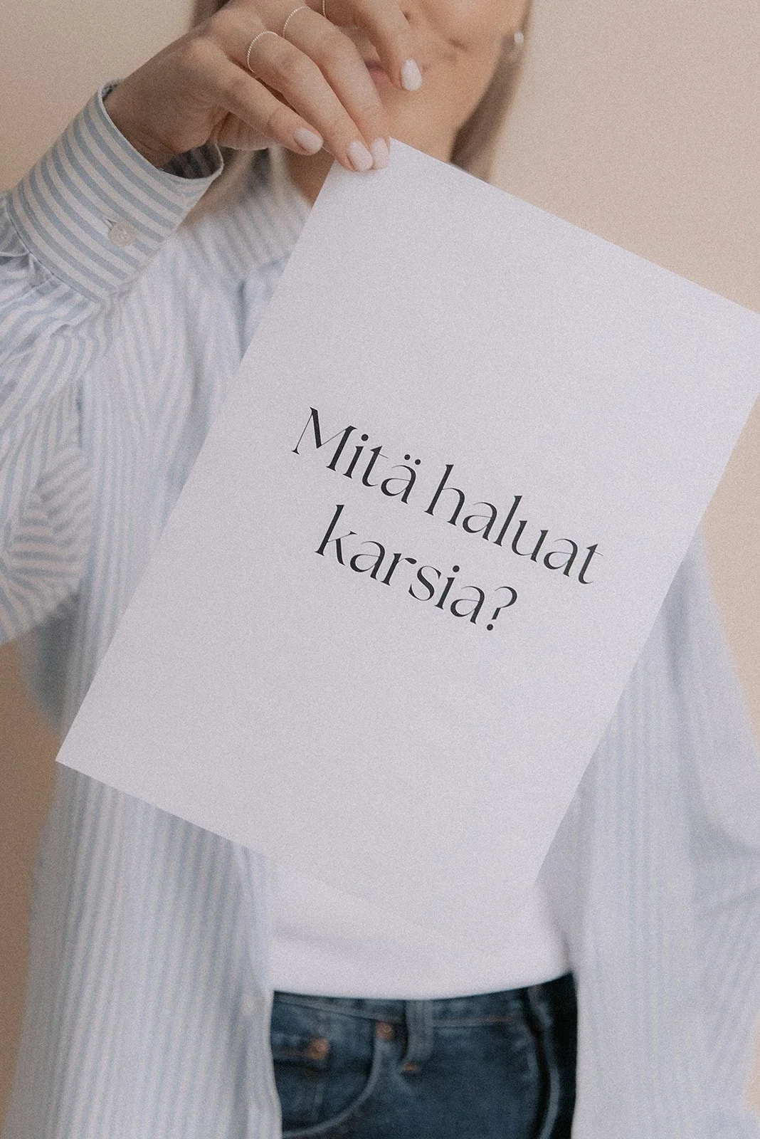 Mitä haluat karsia?