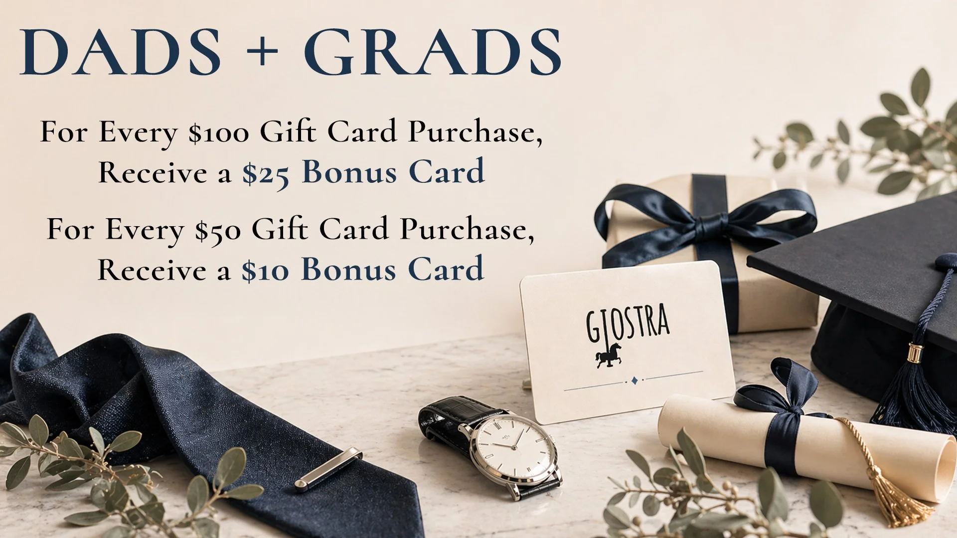Celebrate Dads + Grads with a Gift That Gives More