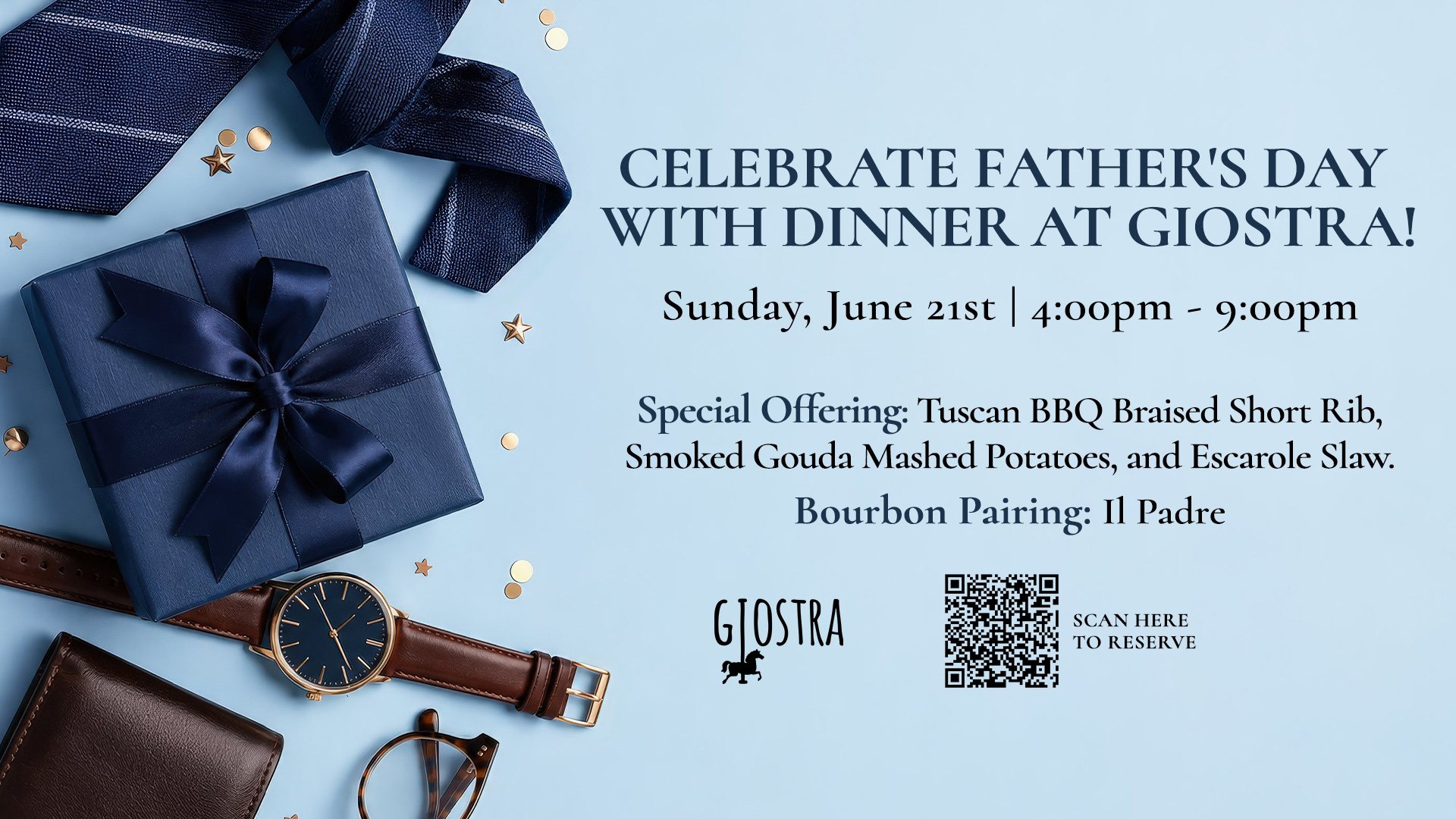Treat Dad to a Special Meal