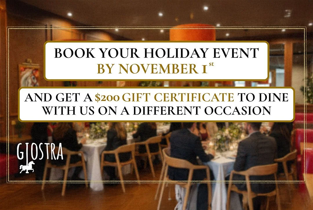 Holiday Private Events Promotion