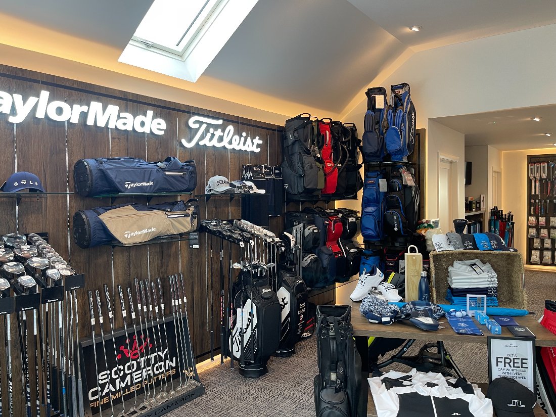 Our new Pro shop at Moray Golf Club is fully stocked with all the leading brands. 