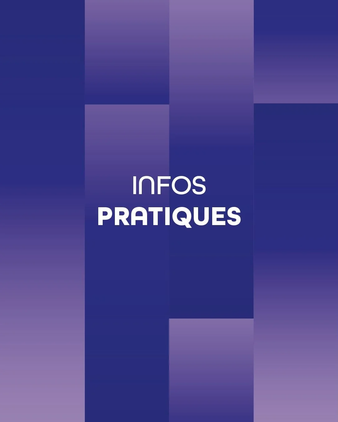 Horaires, plan du site pour t&rsquo;y rendre, restauration sur place, moyen de paiement&hellip; check toutes les infos pratiques du festival.

Le plus important: comme c&rsquo;est sous tente, habille-toi bien chaudement, il va faire frais! Mais on co