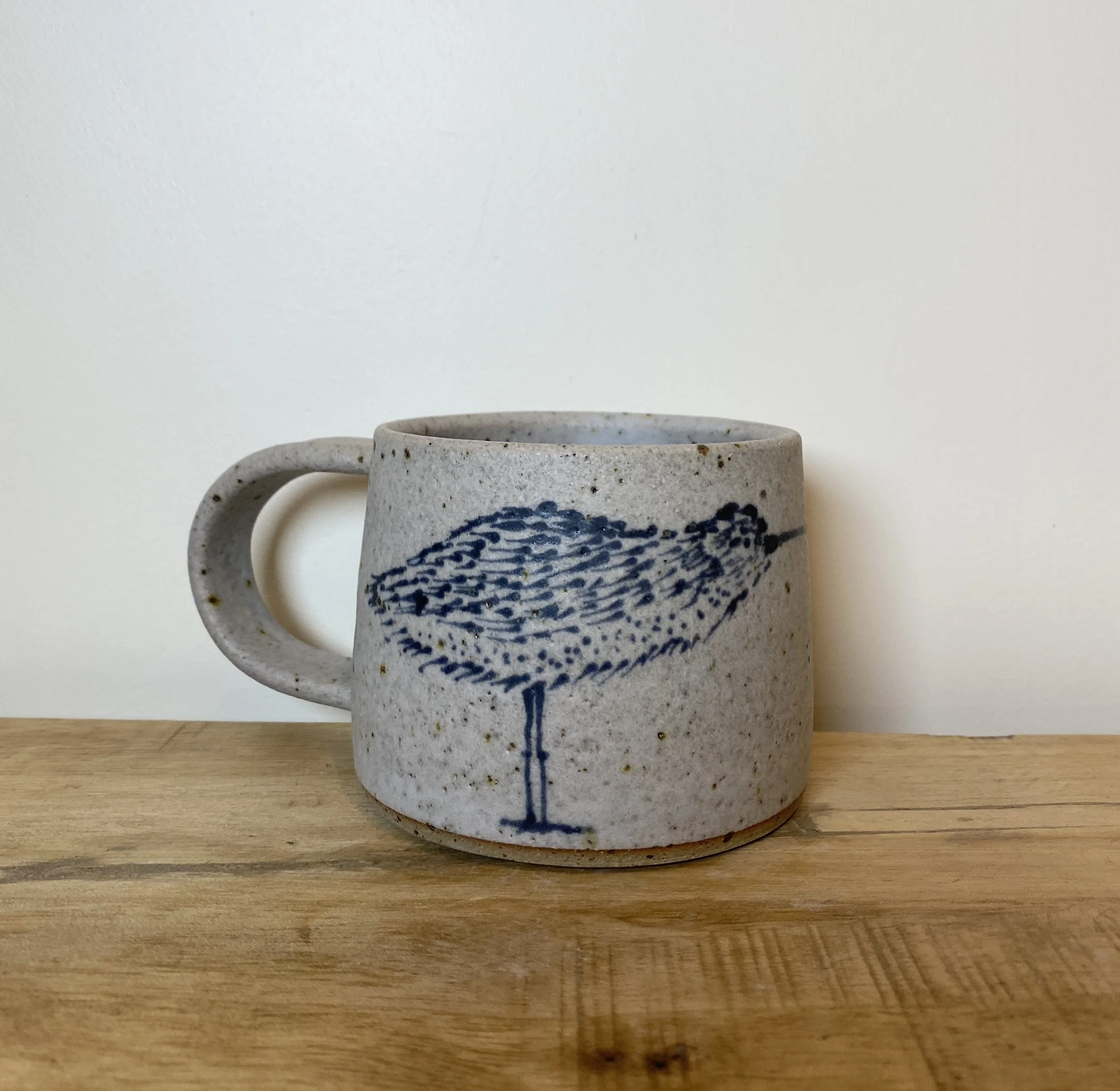 Stone bird mug