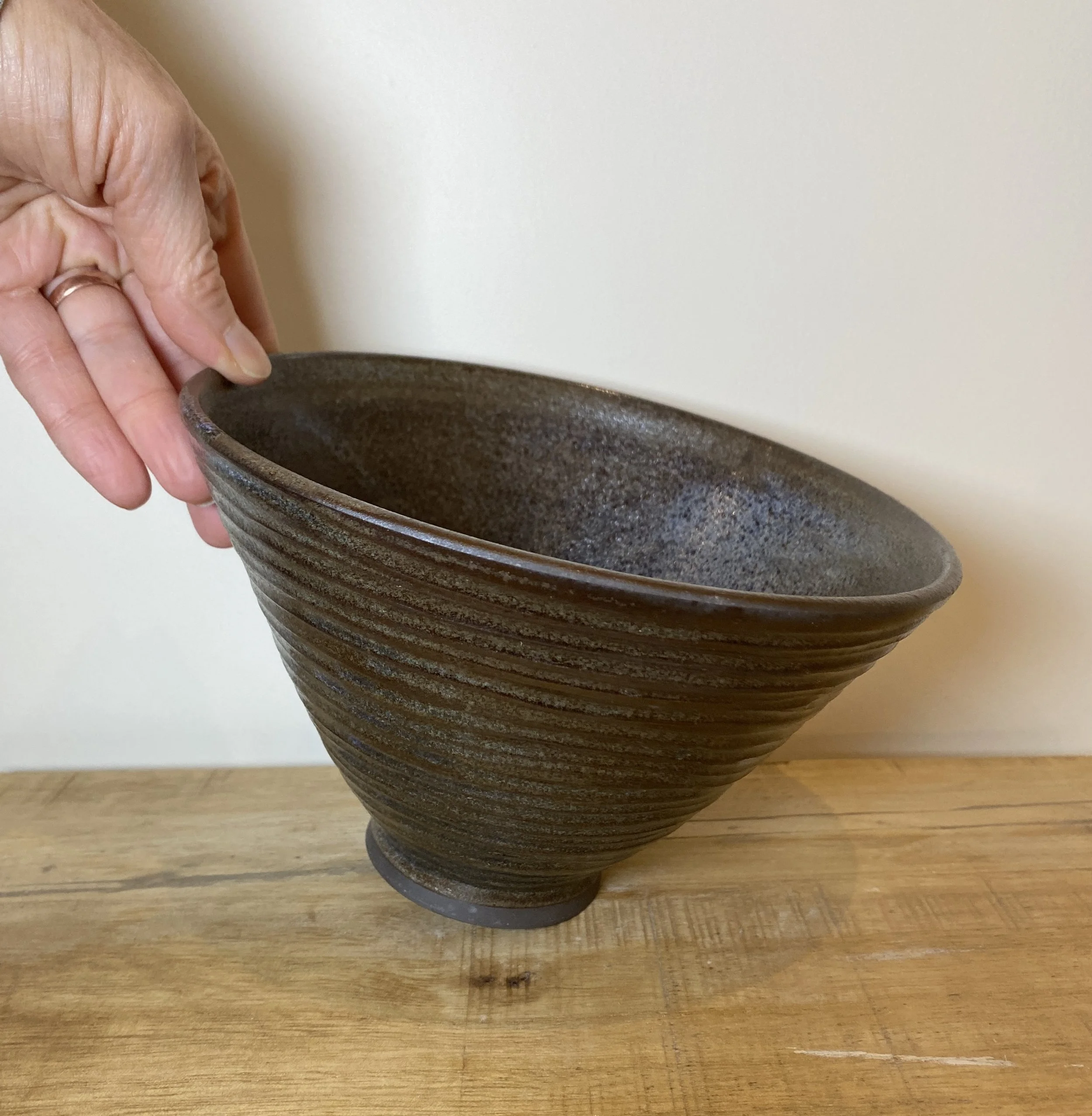 Tidal rhythmite bowl