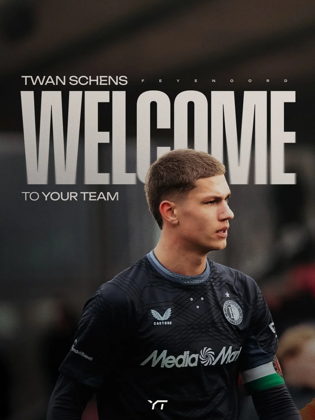 Proud to welcome Twan, captain of Feyenoord U19, to Your Team.
Excited for what&rsquo;s next!

#Schens #YourTeam