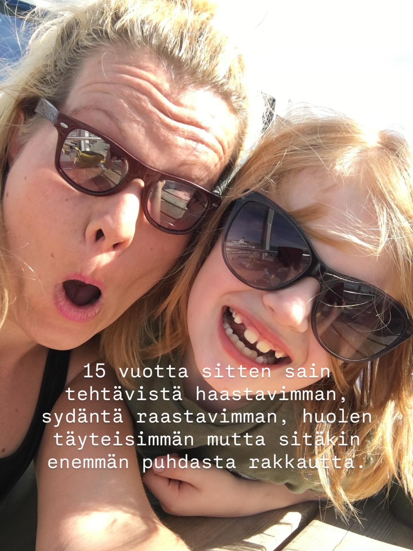 15 vuotta &auml;itin&auml; 🫶🏼 Kiitos siit&auml; rakkaalle esikoiselleni ja paljon paljon onnea sinulle 🎈

Meid&auml;n yhteinen alku ei ollut helppo. Meit&auml; koeteltiin heti alkumetreilt&auml; asti. Minua pelotti synnytys ja &auml;idiksi tulemin