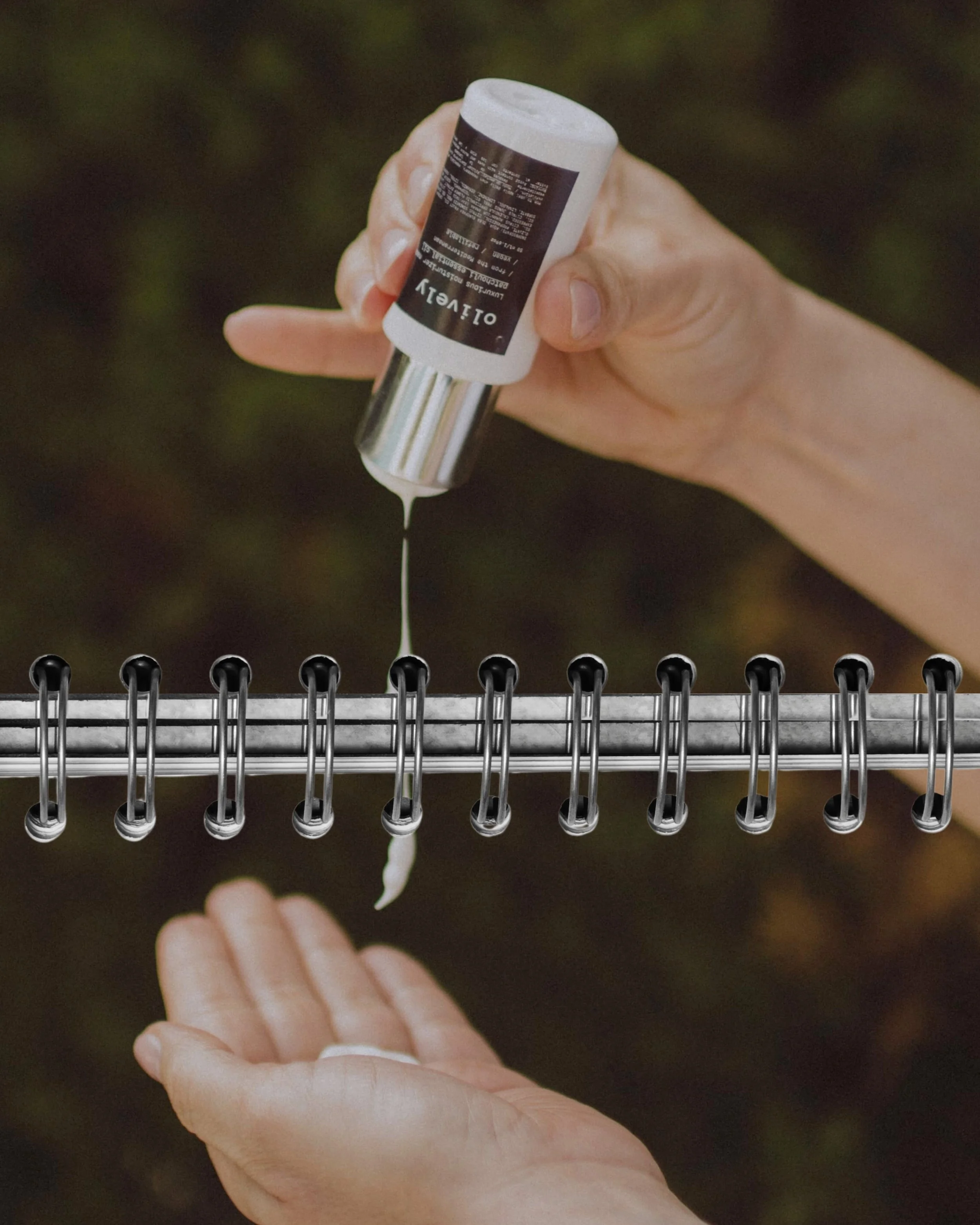 Shooting para la marca olively de cosmetica 