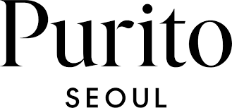Purito Seoul logo in black font on a white background