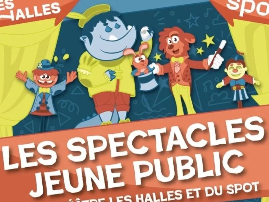 Illustration d'une affiche avec des personnages animaux