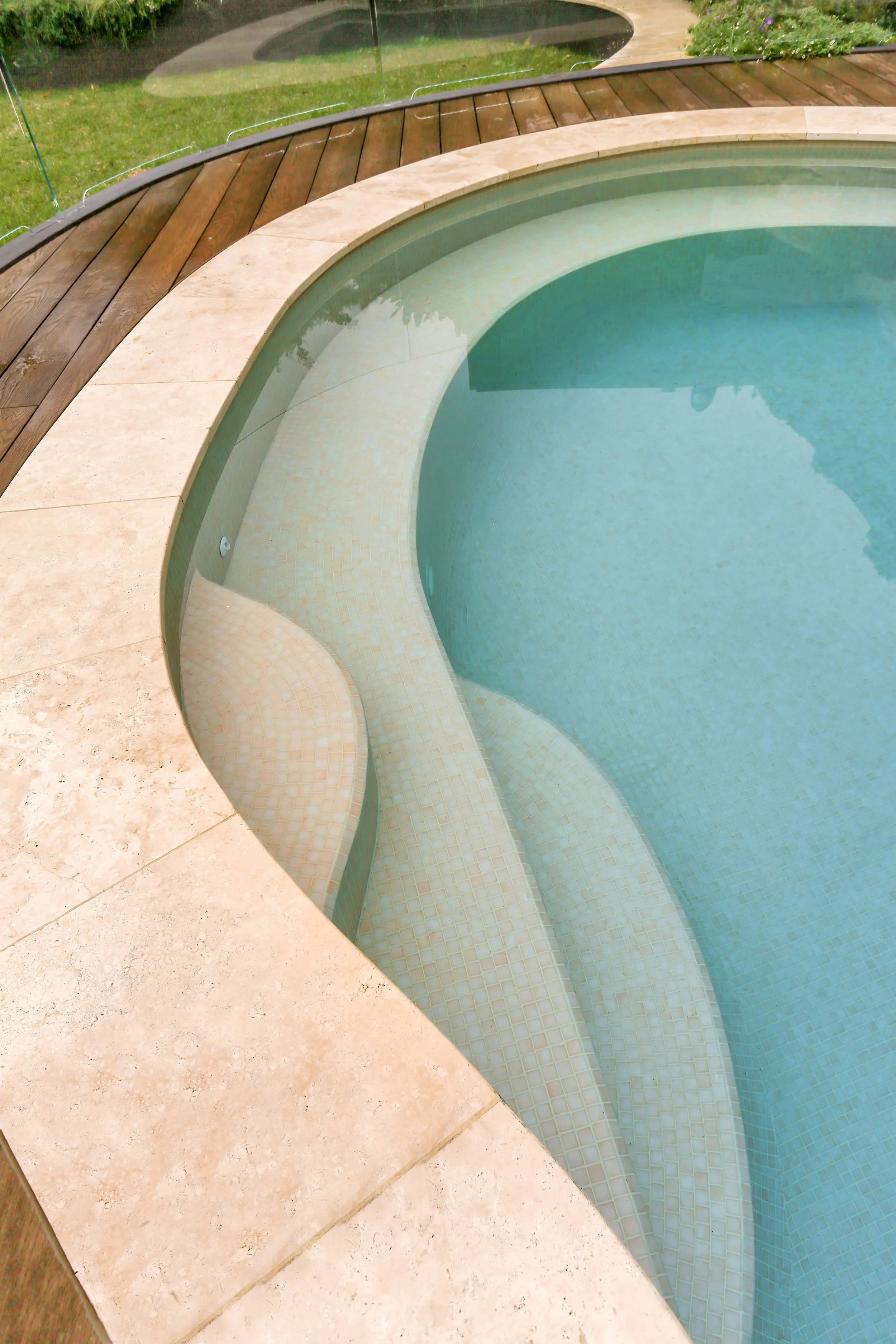 Paramount Self-Cleaning Pool Installation