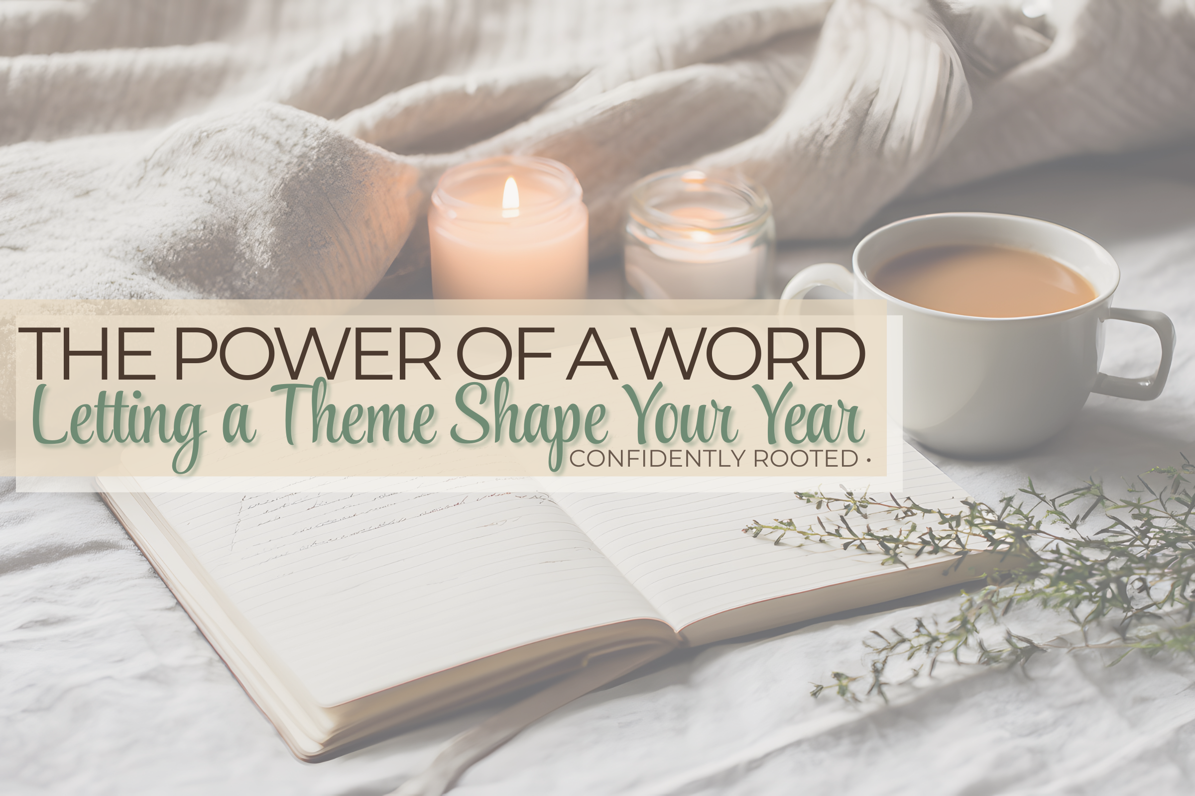 The Power of a Word: Letting a Theme Shape Your Year