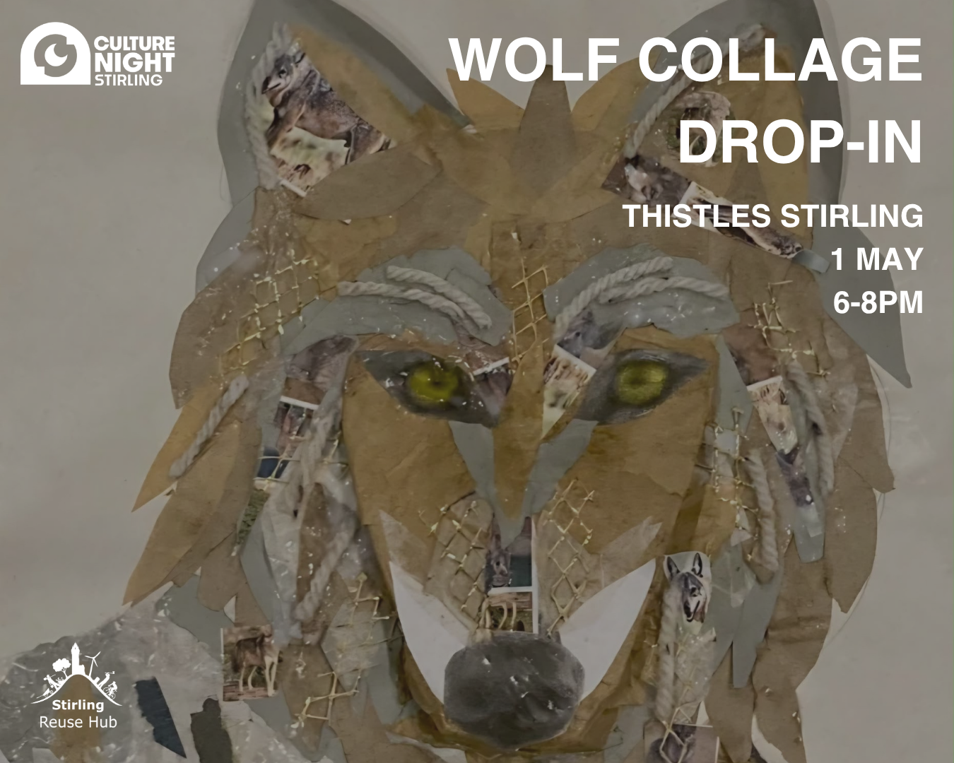 Wolf Collage - Drop-in