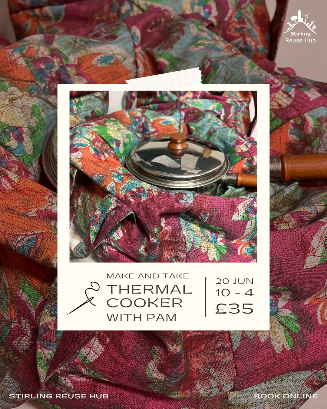 Make and Take - Thermal Cooking Bags (June 20th)