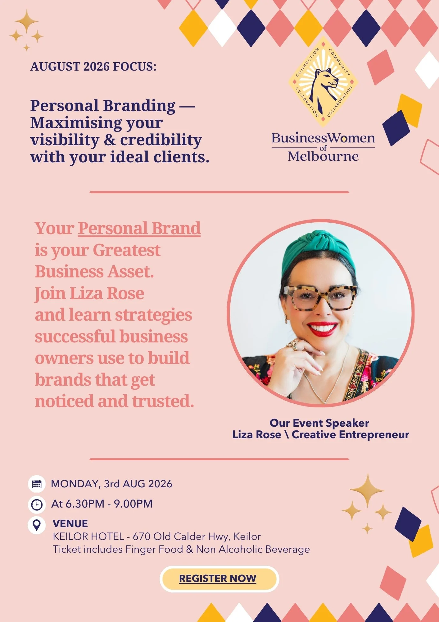 Personal Branding: How to Maximise Your Credibility & Visibility with Your Ideal Clients.