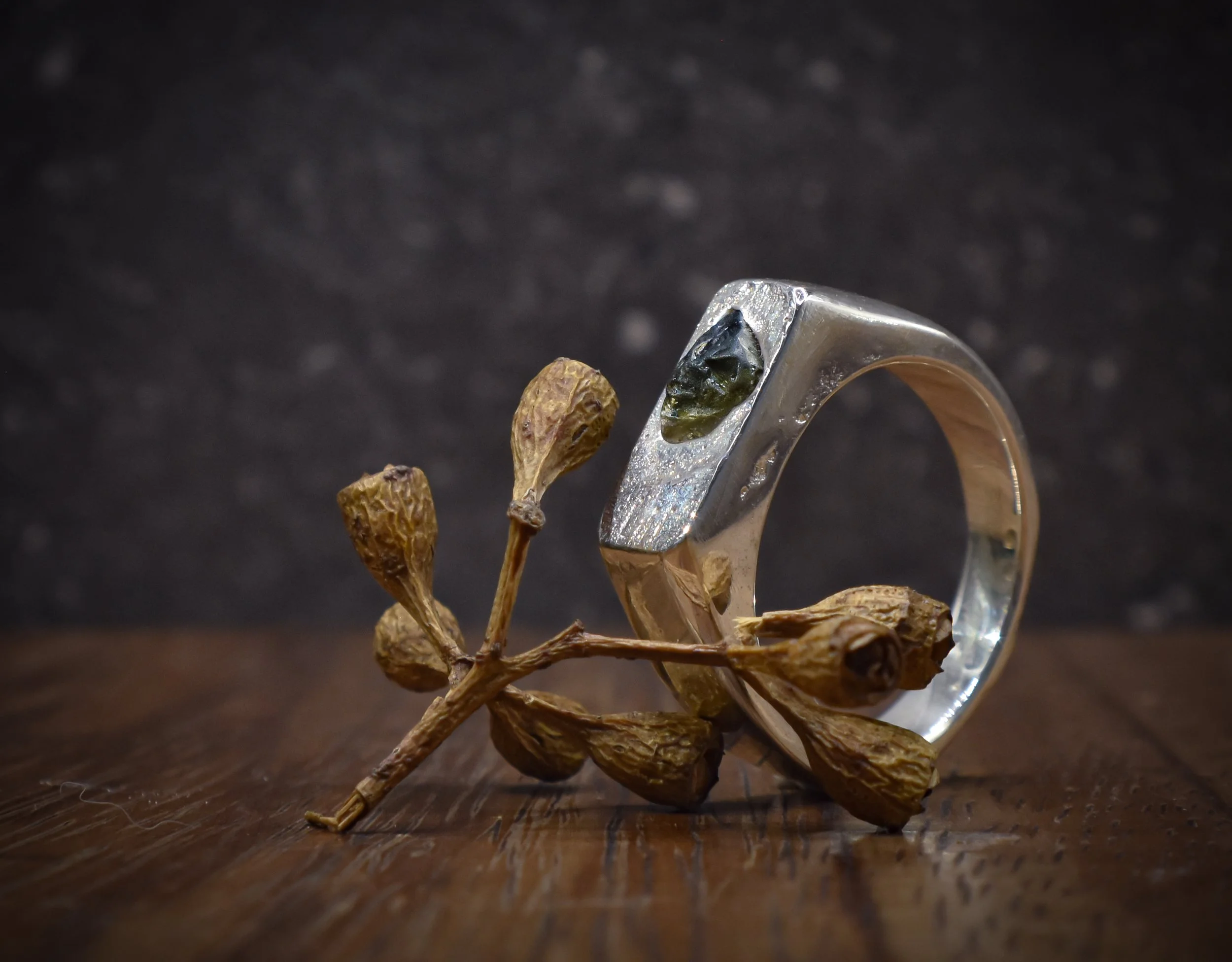 Unearthed rough sapphire - size 11 .1/4 ( W )