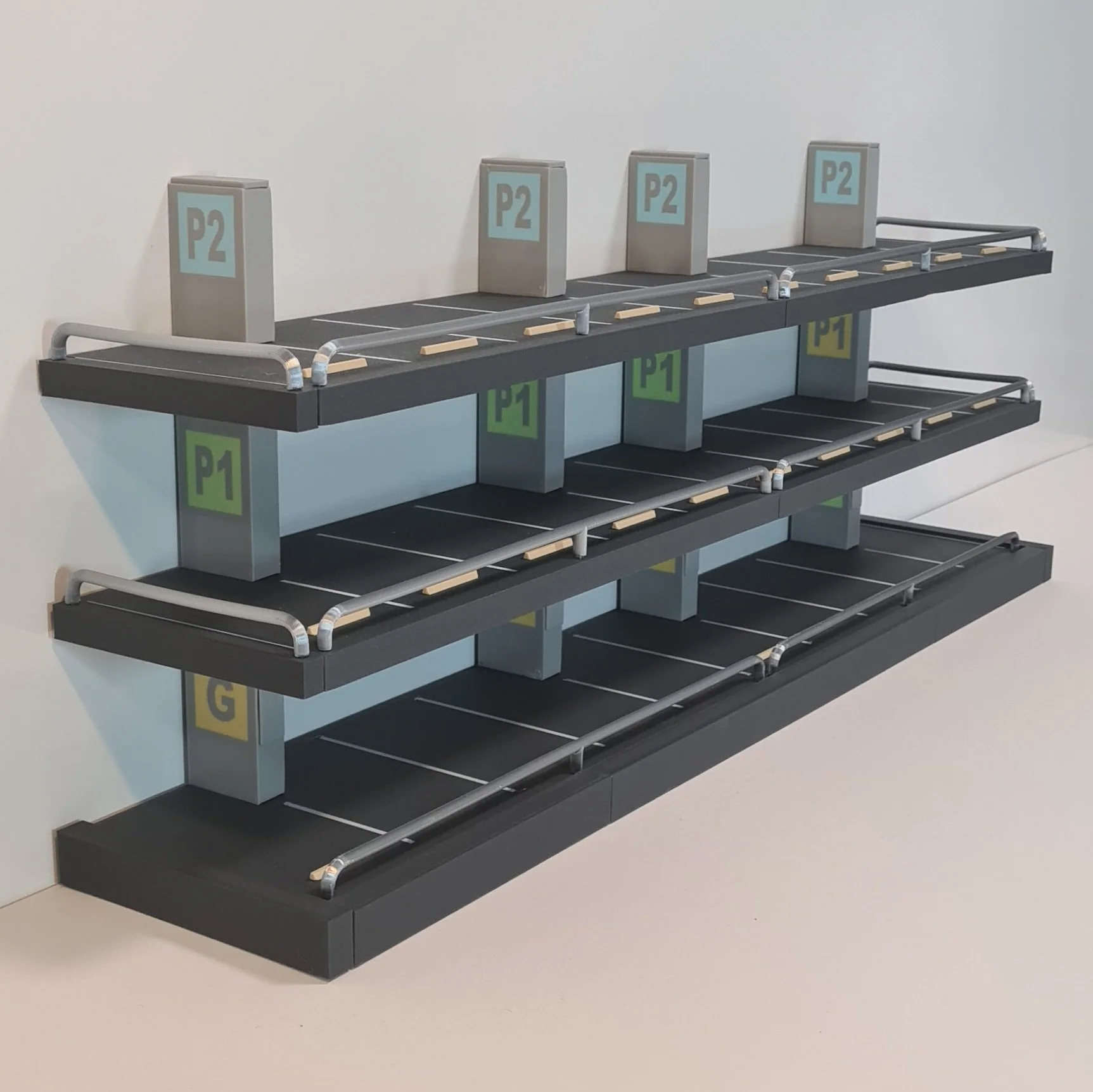 Carpark double - Ground +P1 +P2