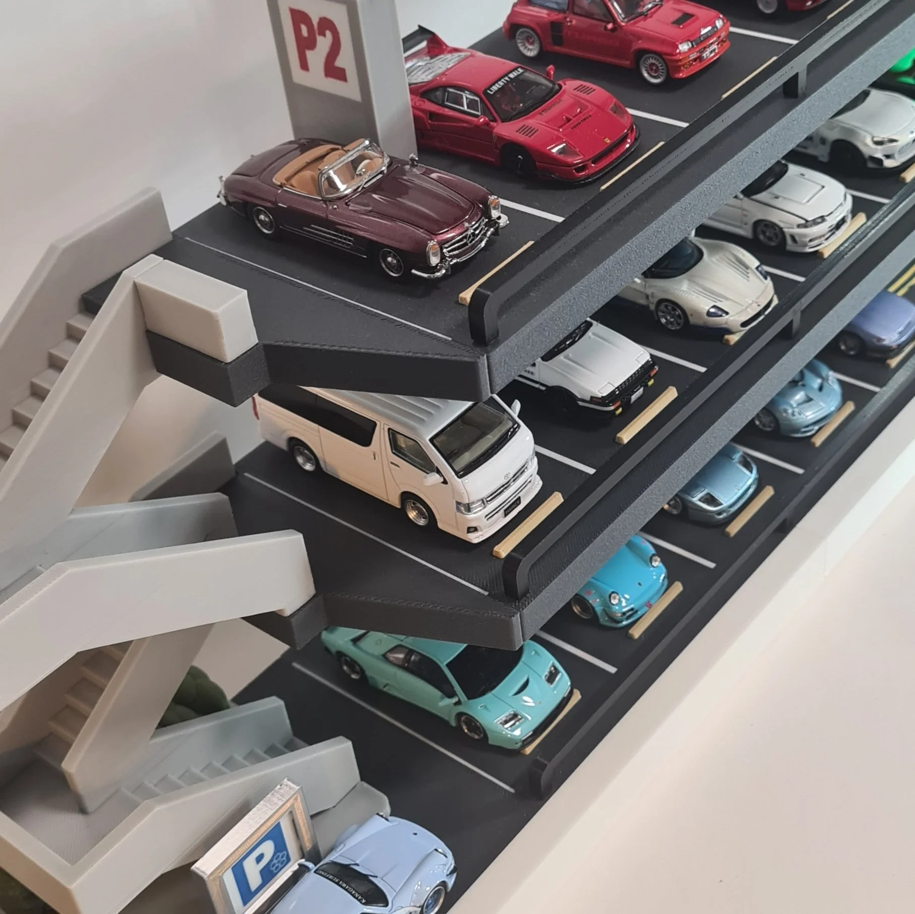 shokunin moderu stairs diorama.jpg