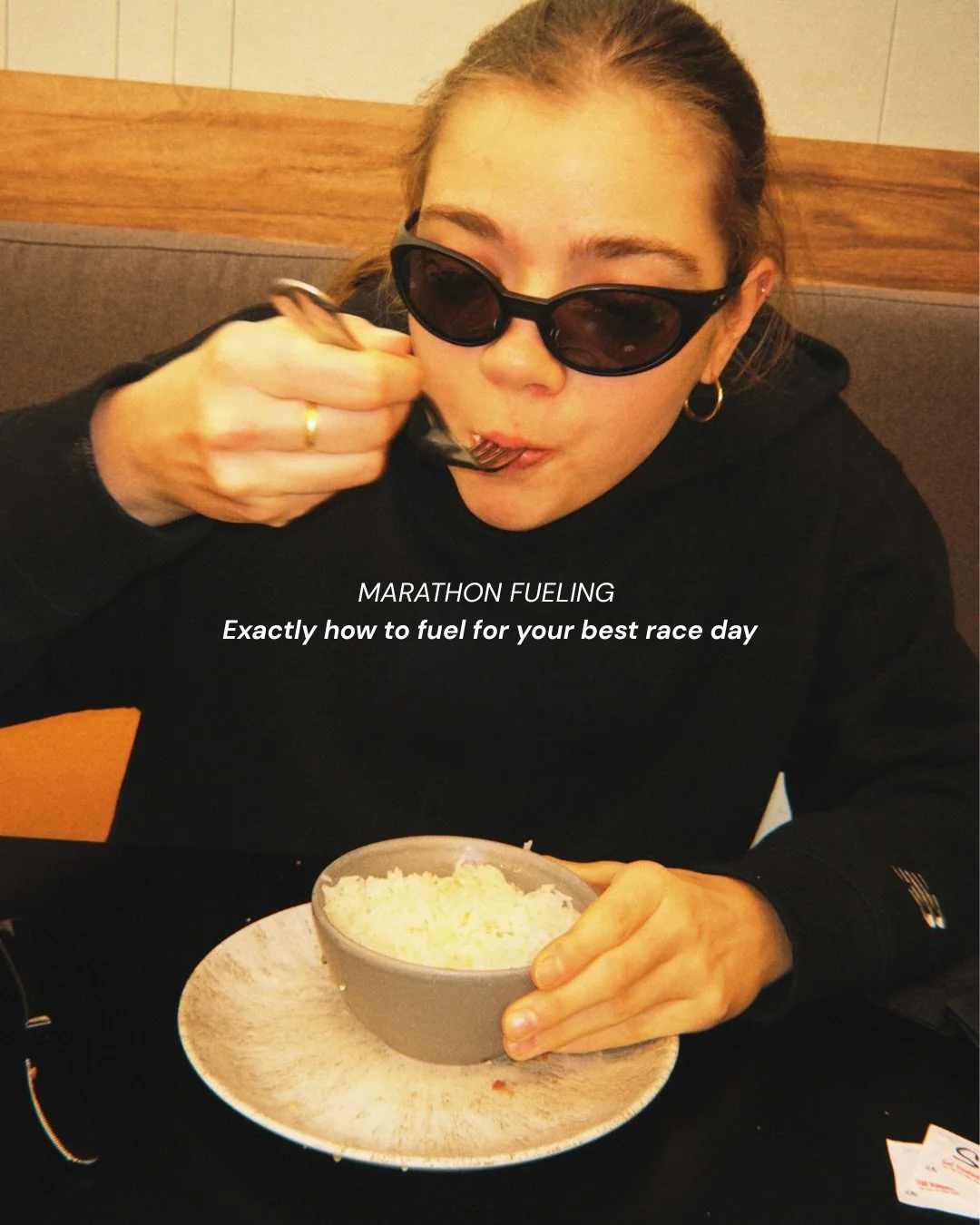 how I fuel to not hit the wall on race day 

happy carb loading xx