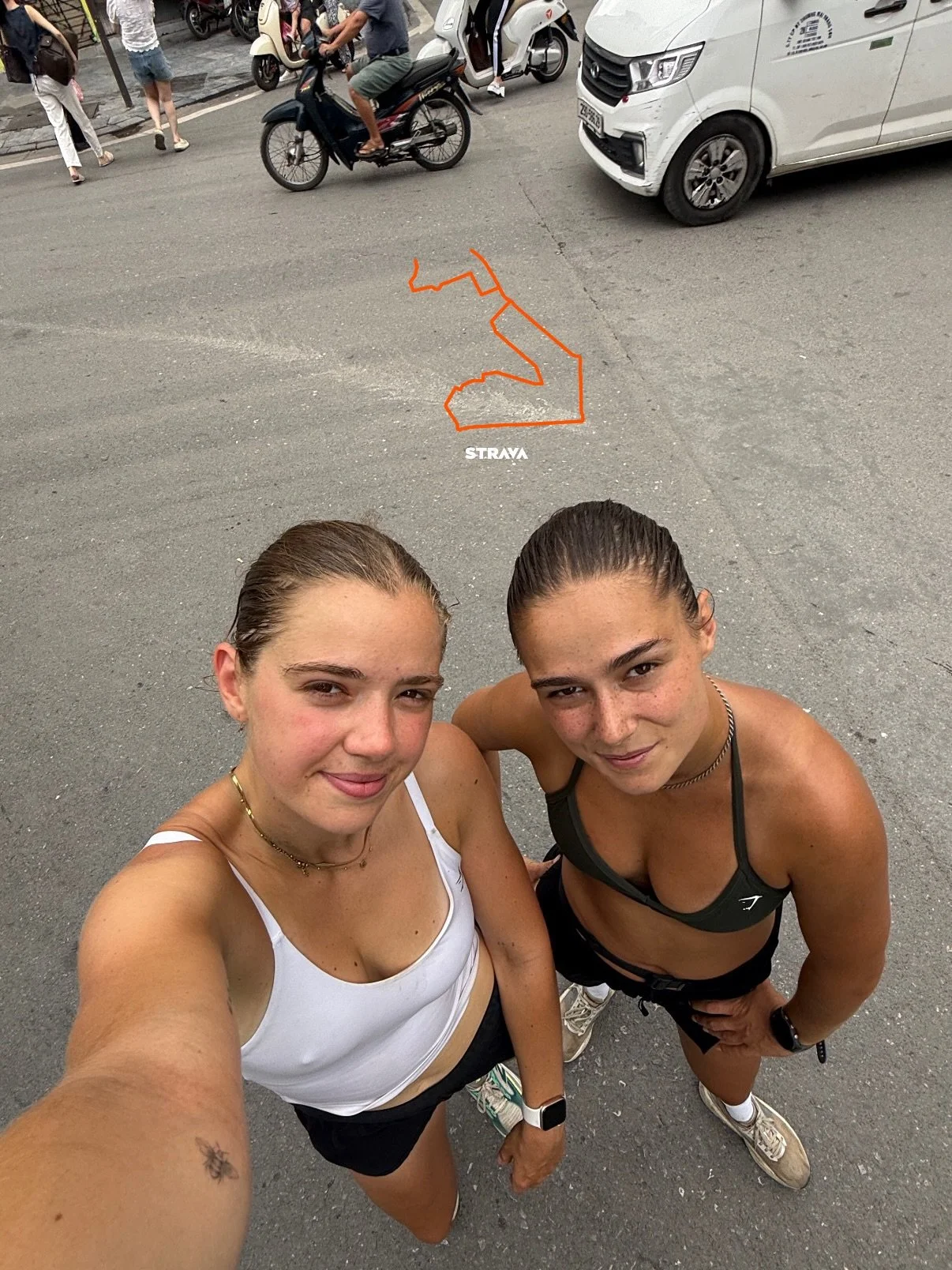 running around Vietnam