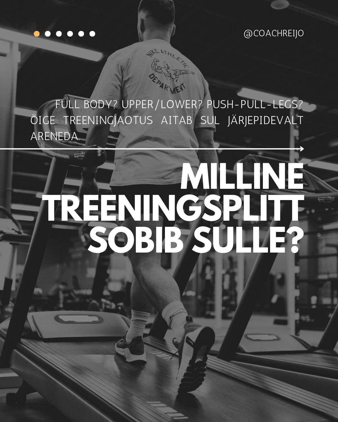 Full body, upper/lower v&otilde;i PPL?

Tegelikkuses ei m&auml;&auml;ra lihaskasvu ega j&otilde;uarengut niiv&otilde;rd valitud treeningsplitt, vaid eelk&otilde;ige piisav treeningmaht, sobiv intensiivsus ja j&auml;rjepidevus.

See ei t&auml;henda, e