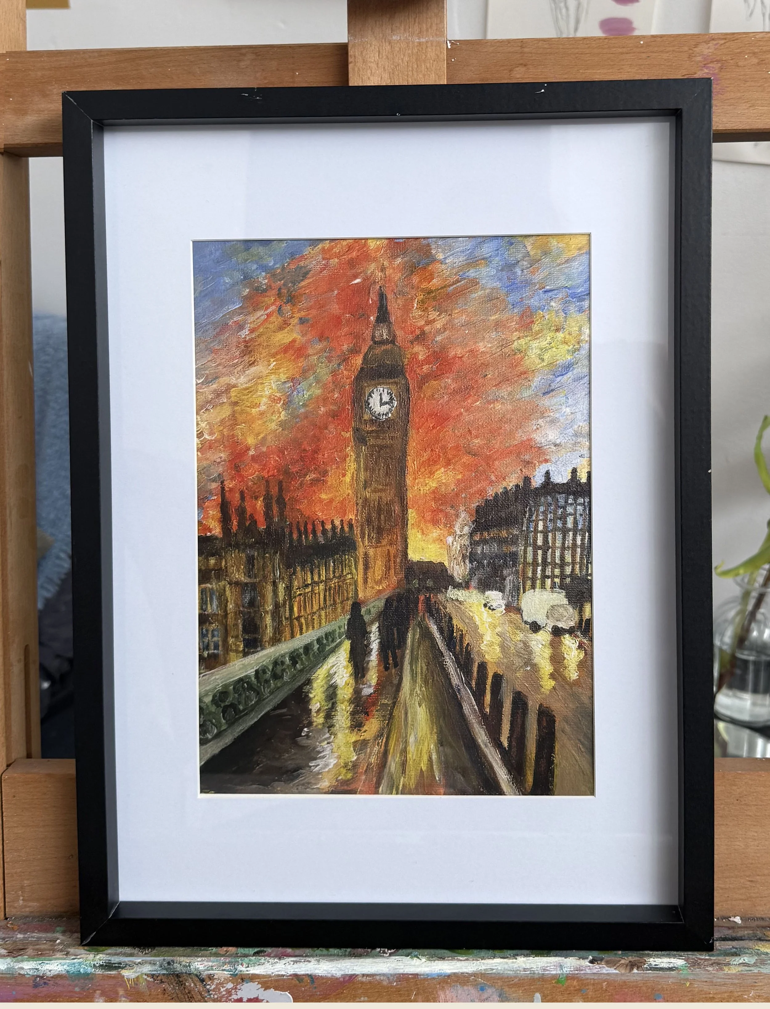 Sunset over Big Ben