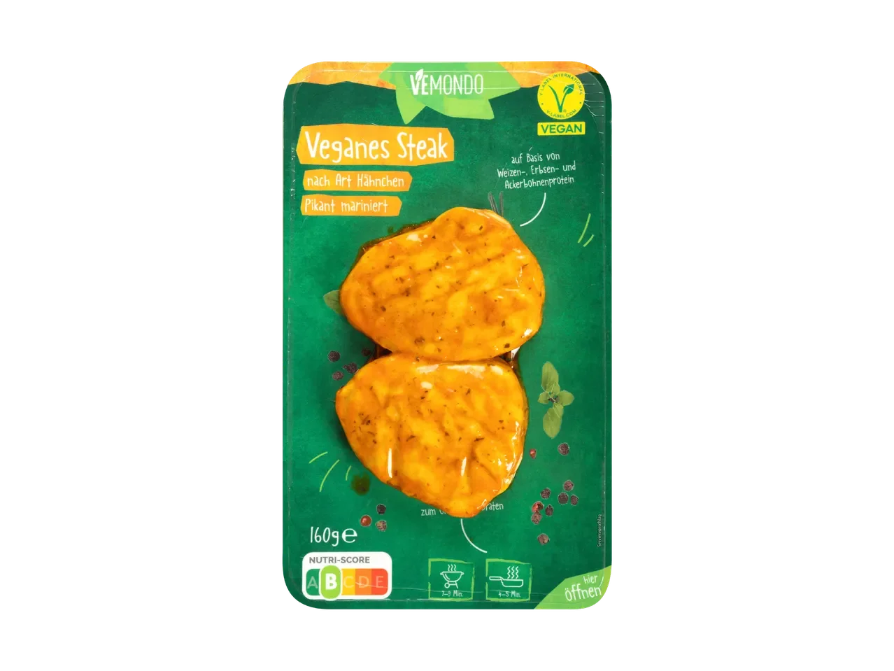 🍗 Vemondo Veganes Steak Hähnchen-Art im Meatlike-Test ⭐⭐