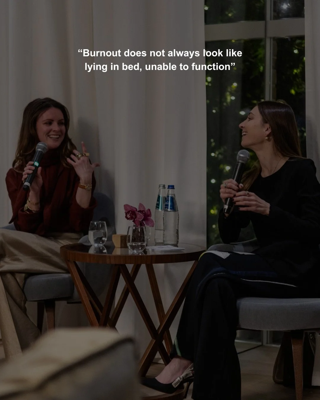 A special conversation with @scarlettwrightldn on burnout, power and how we hold ourselves at work, in our health and in our relationships 

I know what it&rsquo;s like to be performing at a high level, getting incredible feedback, to say yes to ever