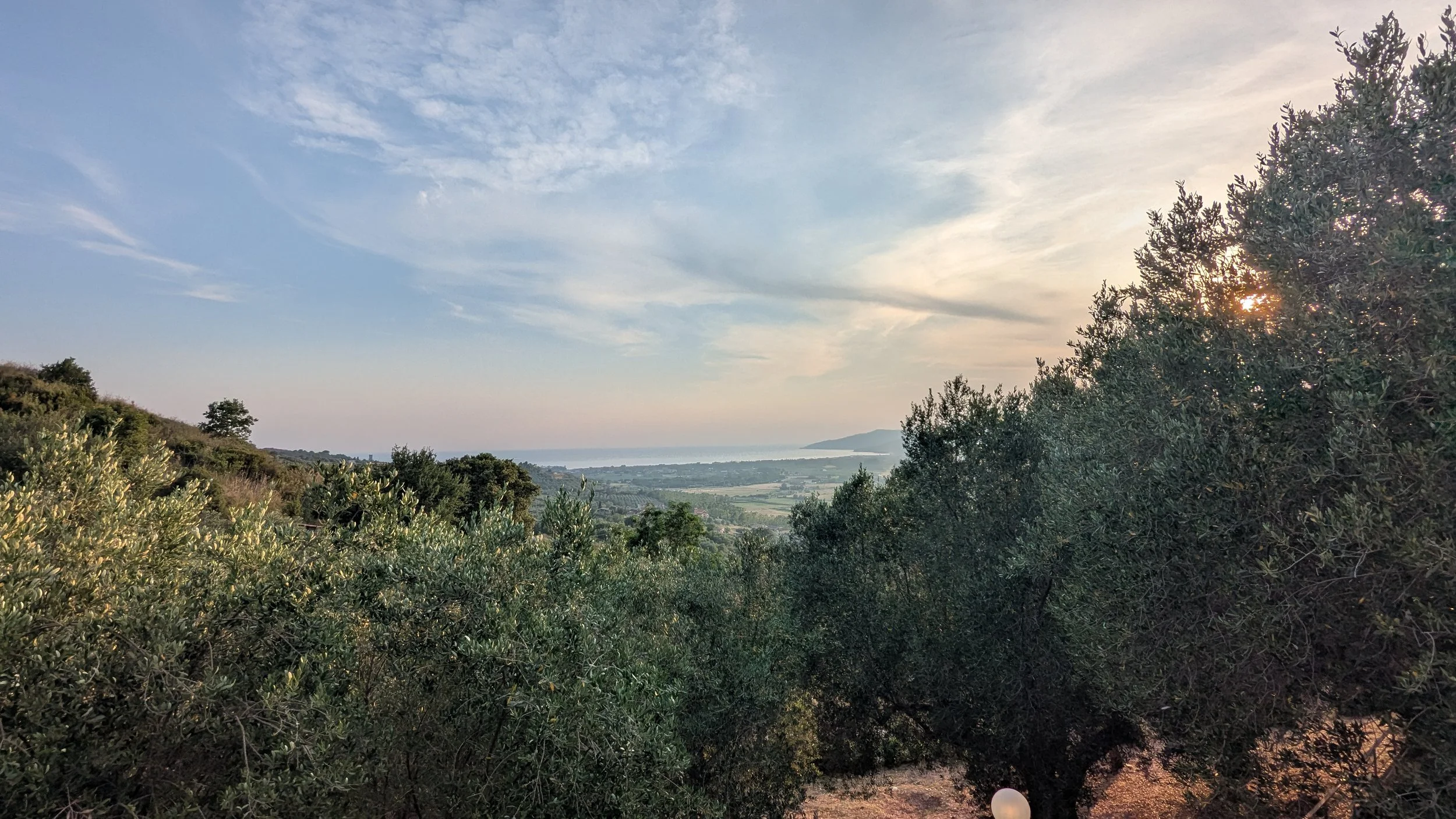 View from our agriturismo