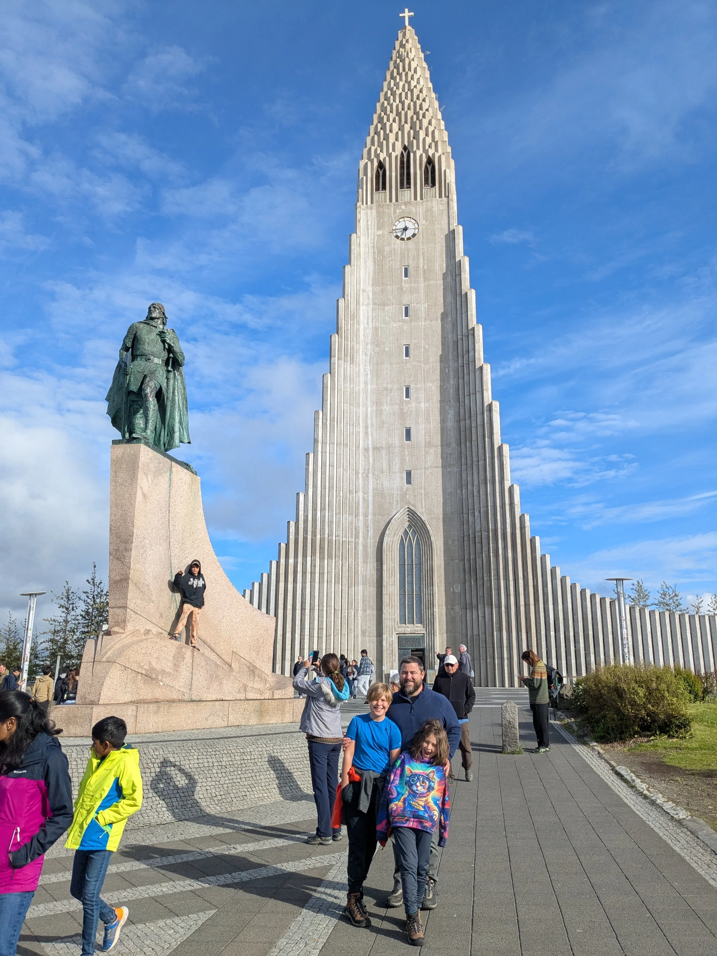 Back in Iceland, Hallgrimskirkja