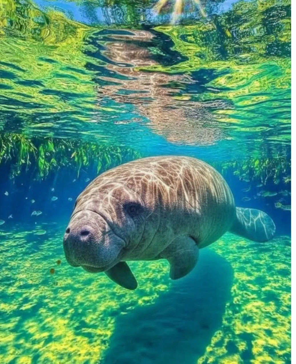 Kayaking with the Manatees, Ocala Florida