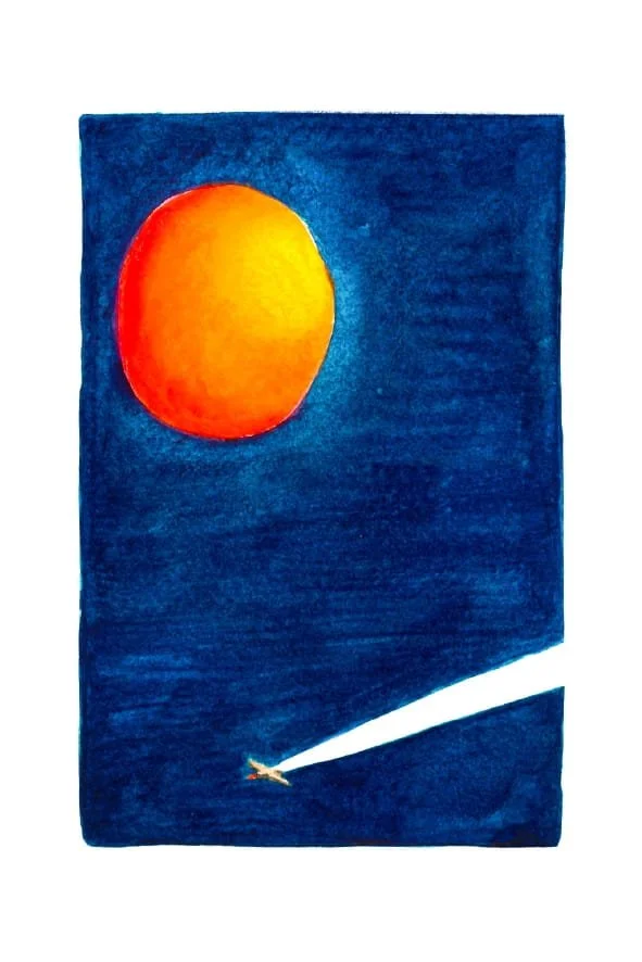 Aquarelle S · Soleil N°1