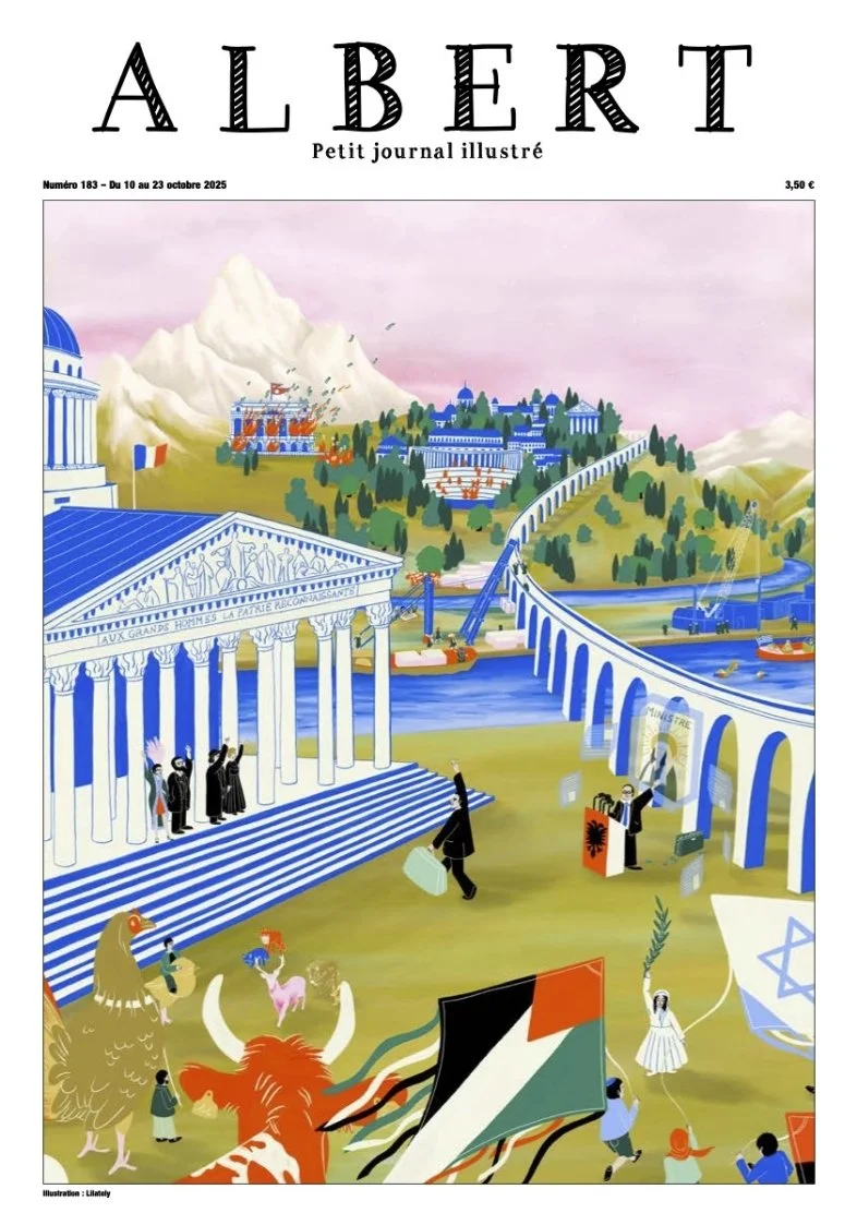 Presse ⸱ Couverture de magazine jeunesse