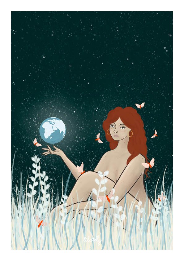 Illustration · Déesse