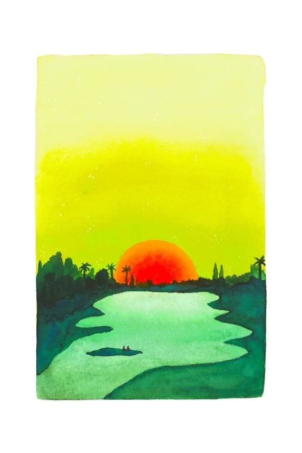 Aquarelle S · Soleil N°18