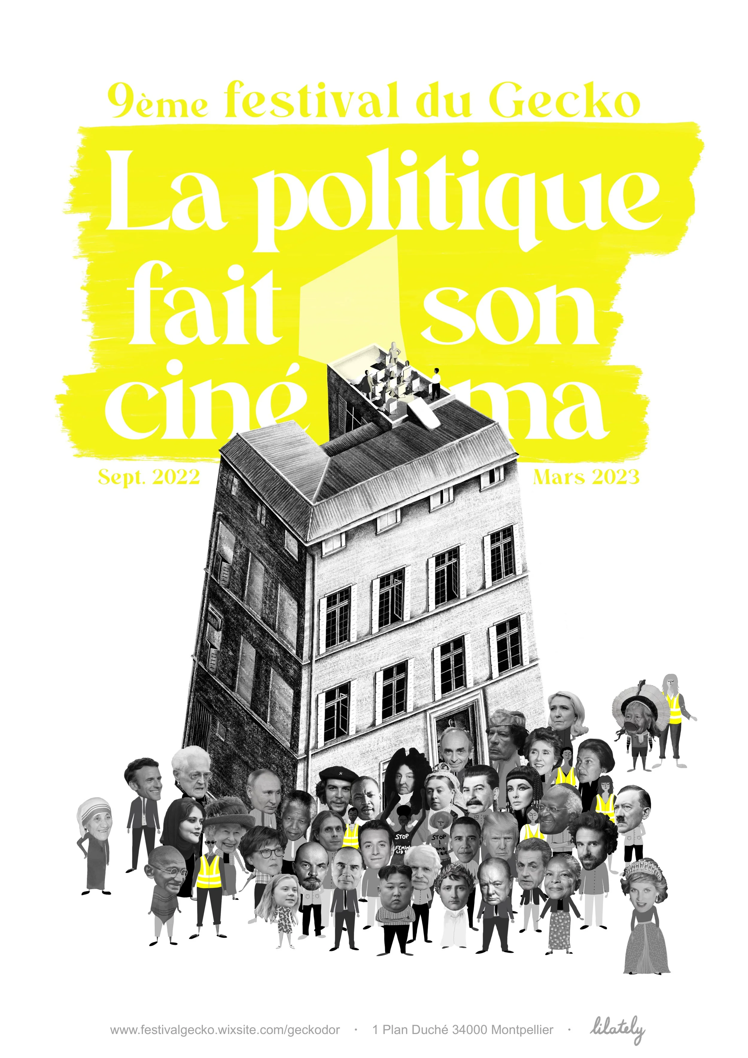Identité visuelle ⸱ Affiche festival cinéma