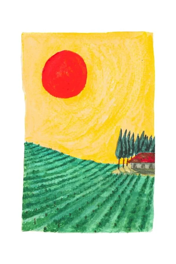 Aquarelle S · Soleil N°9